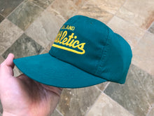Load image into Gallery viewer, Vintage Oakland Athletics Script Snapback Baseball Hat