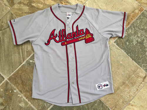 Vintage Atlanta Braves Majestic Baseball Jersey, Size XL