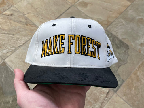 Vintage Wake Forest Demon Decons Snapback College Hat