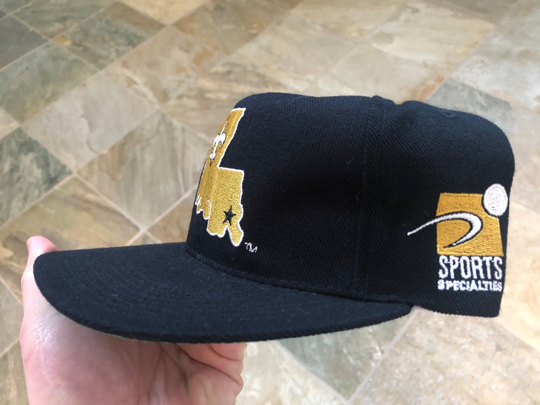 Vintage NFL New Orleans Saints LOGO Snapback Cap Hat 80s 90s NFL Shop NEW  NWOT