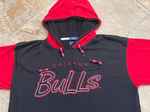 Vintage Chicago Bulls Starter Double Hood Basketball Tshirt, Size Large