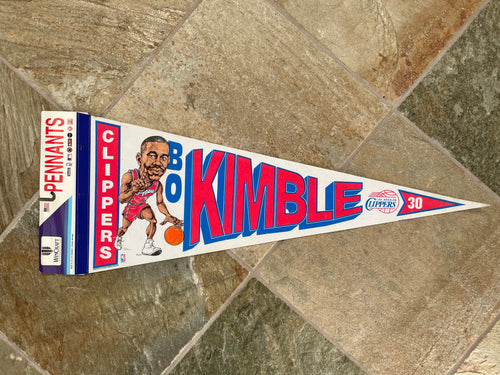 Vintage Los Angeles Clippers Bo Kimble Wincraft Basketball Pennant