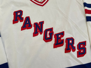 Vintage New York Rangers CCM Maska Hockey Jersey, Size Medium