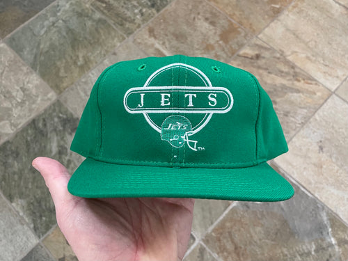 Vintage New York Jets Sports Specialties Circle Logo Snapback Football Hat