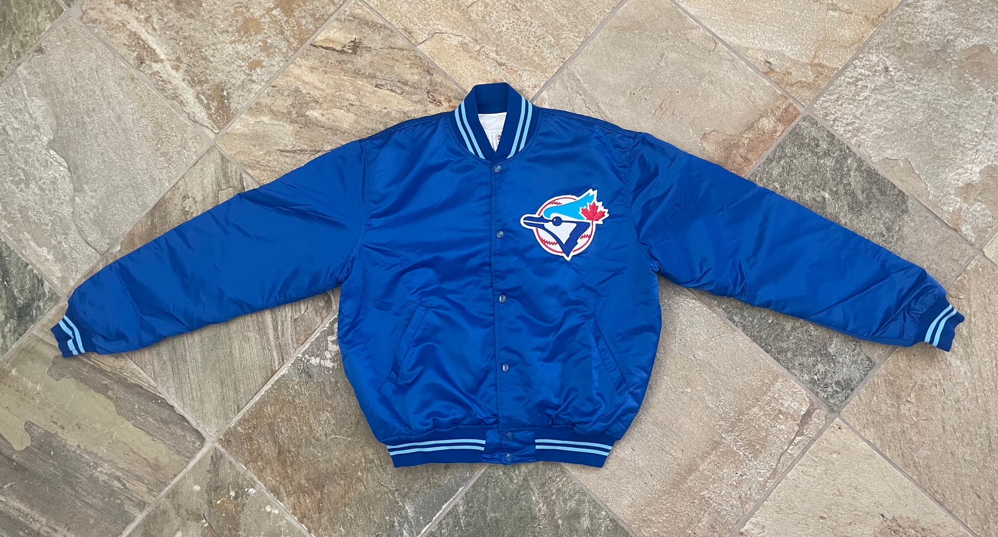 Vintage Starter MLB Toronto Blue Jays Baseball Jersey XL Youth / M