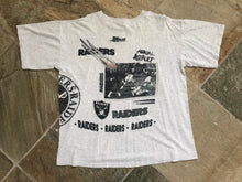 Load image into Gallery viewer, Vintage Oakland Raiders Salem Sportswear Football Tshirt, Size XL