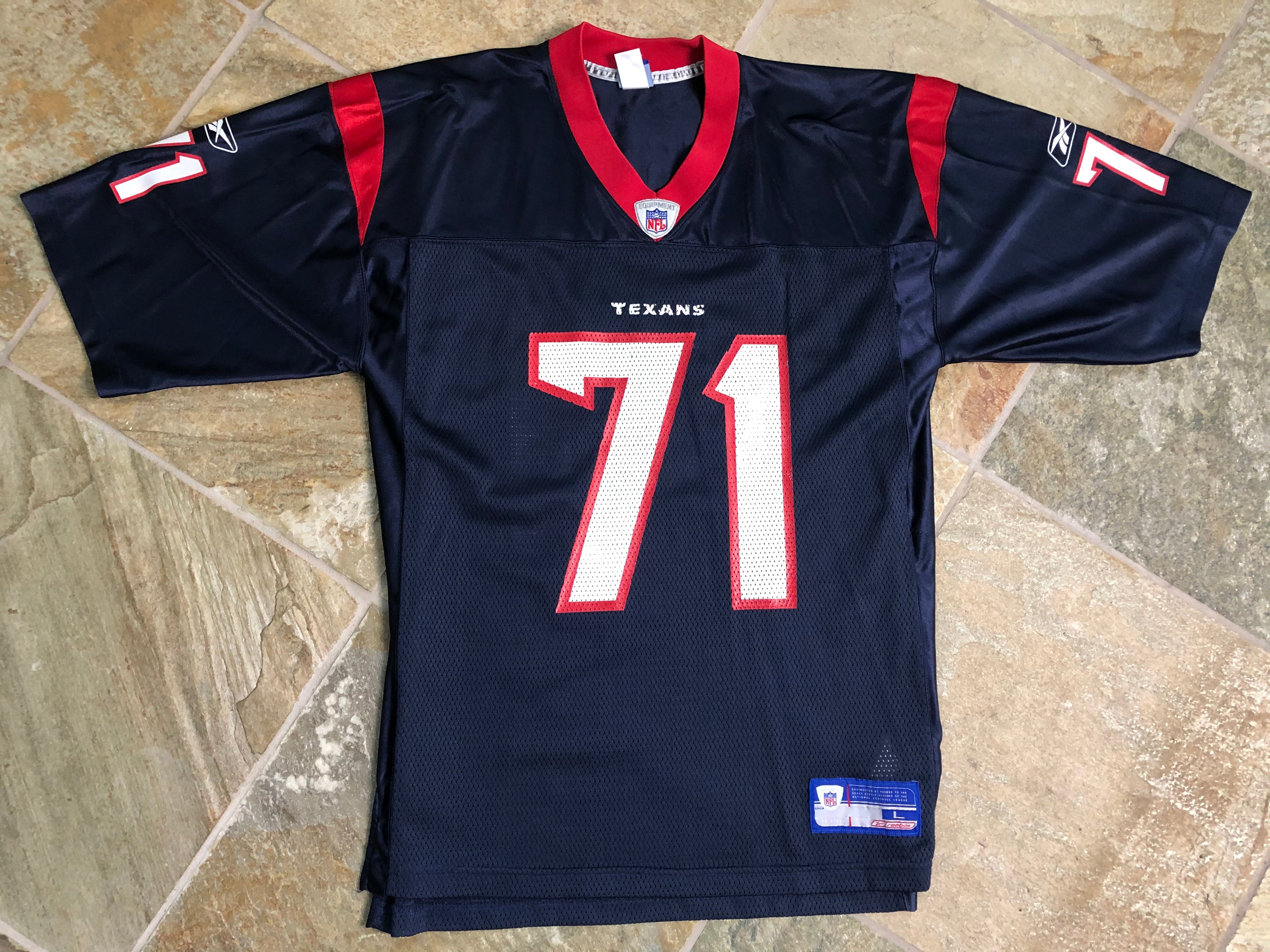 Tony Boselli Houston Texans jersey 2XL reebok blue