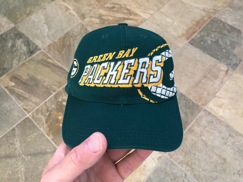 Vintage Green Bay Packers Sports Specialties Grid Snapback Football Hat