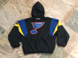 Vintage St. Louis Blues Starter Parka Hockey Jacket, Size Large