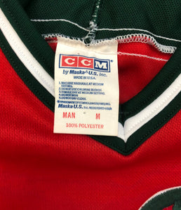Vintage New Jersey Devils CCM Maska Hockey Jersey, Size Medium