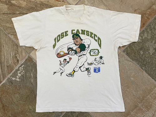 Vintage Oakland Athletics Jose Canseco Baseball Tshirt, Size Medium