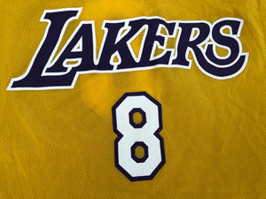 Vintage Los Angeles Lakers Kobe Bryant #8 Champion Jersey, Size 48, XL