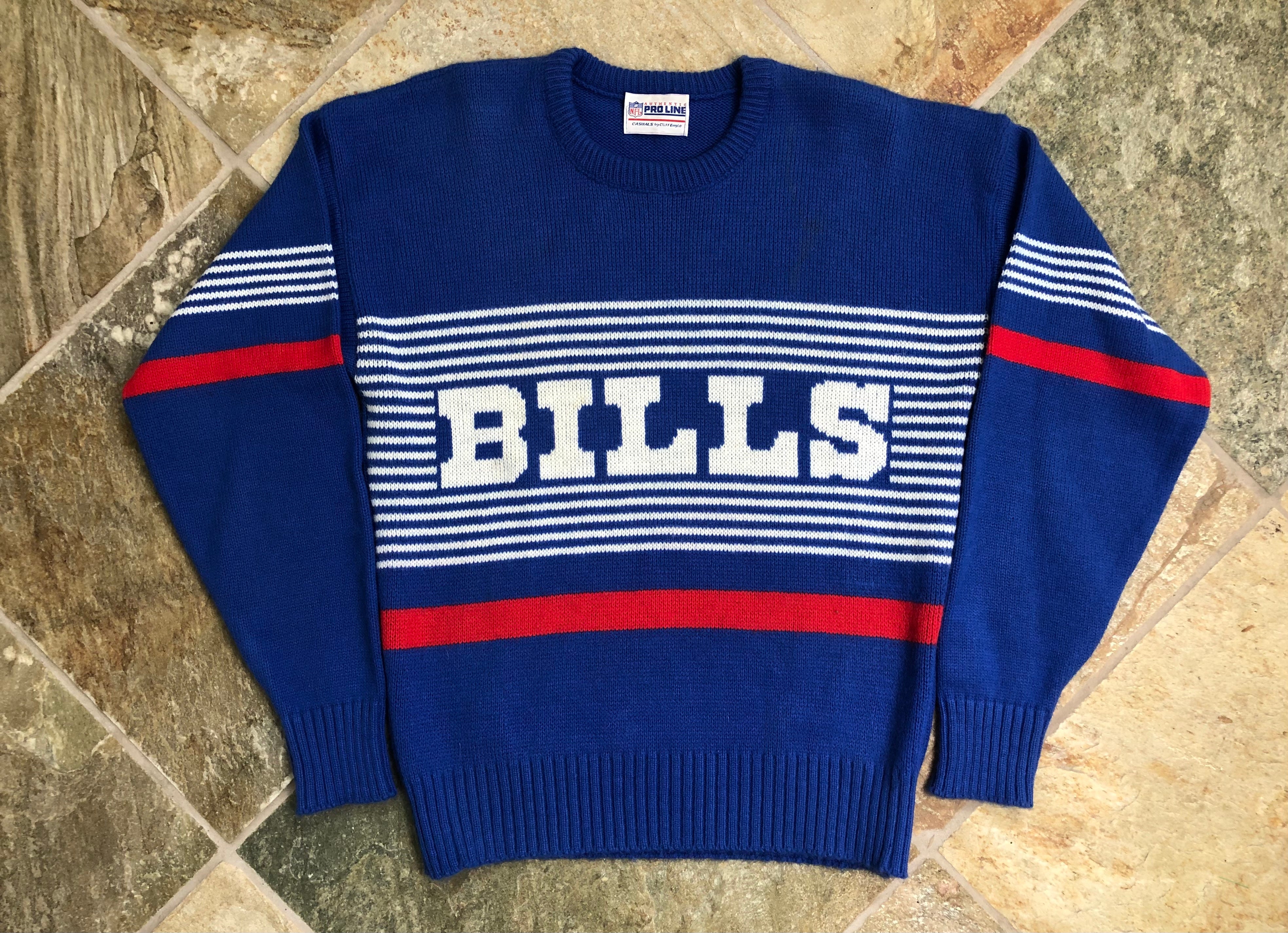 Vintage 90's Buffalo Bills NFL Blue Crewneck Sweatshirt 