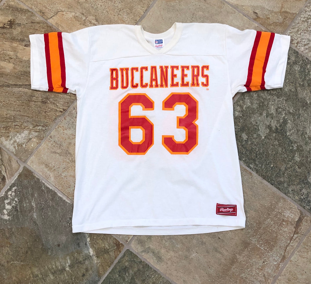 Vintage Tampa Bay Buccaneers Rawlings Football Tshirt, Size Large