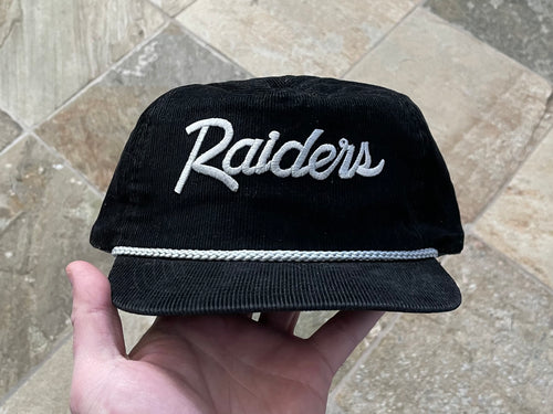 Vintage Oakland Raiders Snapback Corduroy Football Hat