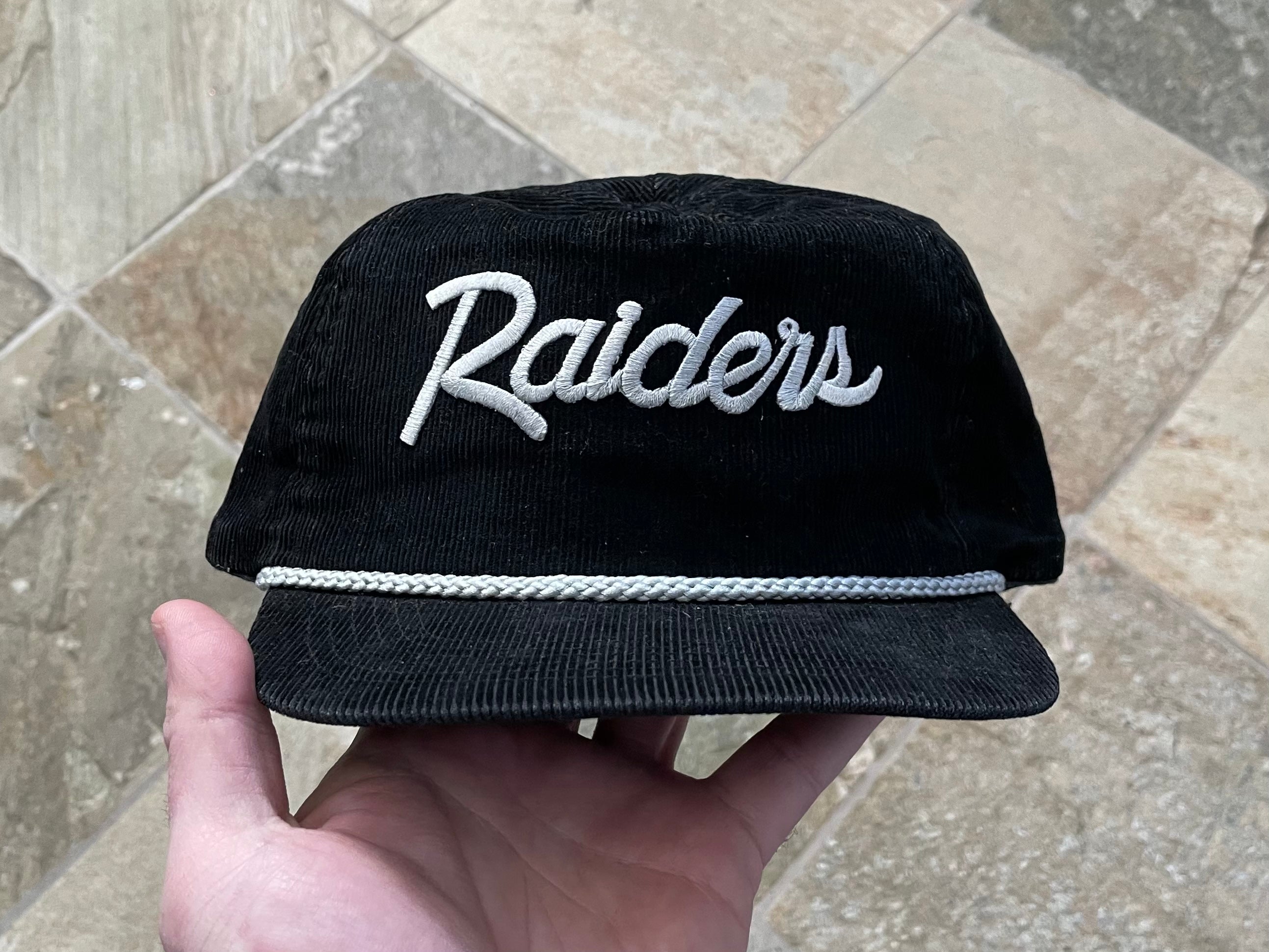 Vintage Corduroy Oklahoma Raiders NFL Snapback Hat – Twisted Thrift