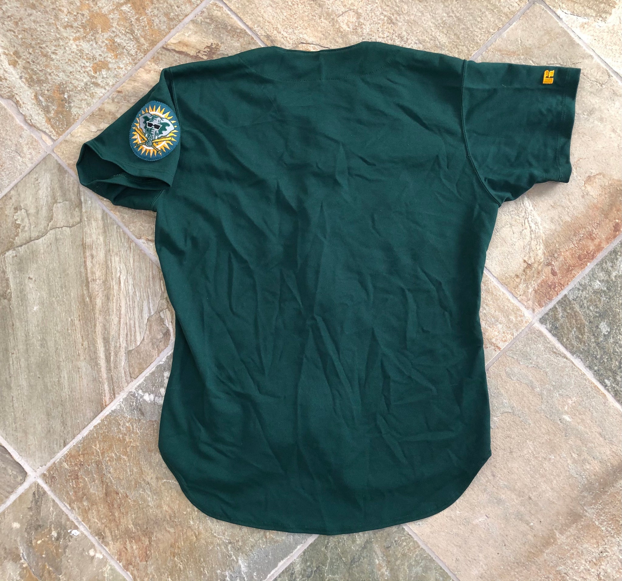 Oakland A's #12 Vintage Russell Athletic Baseball Jersey by