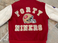 Load image into Gallery viewer, Vintage San Francisco 49ers Chalk Line Football Jacket, Size Medium