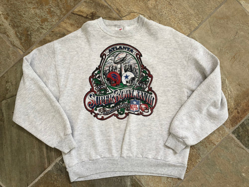 Vintage Buffalo Bills Super Bowl Football Sweatshirt, Size Large