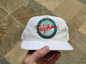 Vintage Miami Dolphins The Game Circle Logo Snapback Football Hat