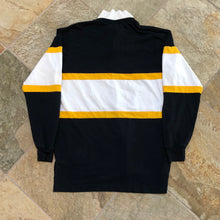 Load image into Gallery viewer, Vintage Pittsburgh Steelers Nutmeg Football Polo Tshirt, Size XL