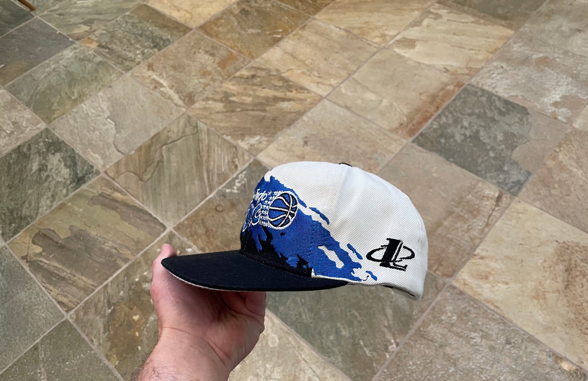 Vintage Orlando Magic Logo Athletic Snapback Basketball Hat