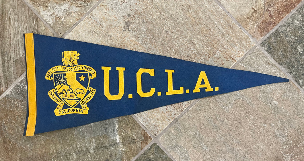 Vintage UCLA Bruins College Pennant