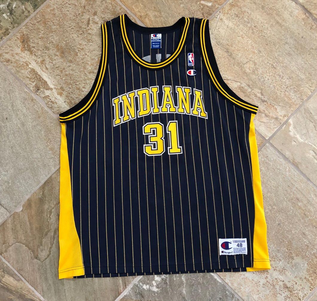 Vintage Indiana Pacers Reggie Miller Champion Basketball Jersey, Size 48, XL