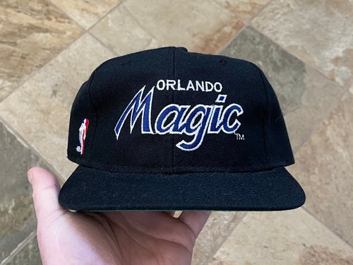 Vintage Orlando Magic Sports Specialties Script Snapback Basketball Hat