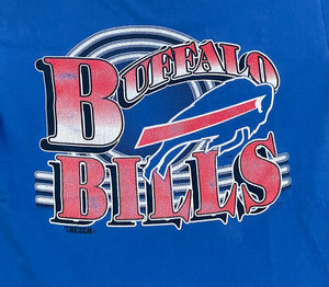 Vintage Buffalo Bills Trench Football Tshirt, Size Medium