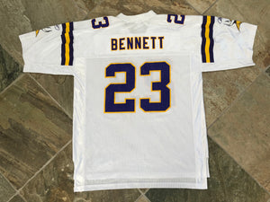 Vintage Minnesota Vikings Michael Bennett Reebok Football Jersey, Size Large