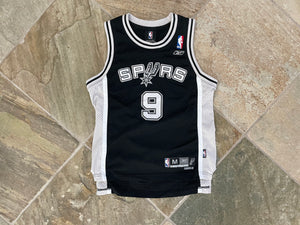 Vintage San Antonio Spurs Tony Parker Reebok Basketball Jersey, Size Youth Medium, 10-12