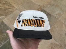 Load image into Gallery viewer, Vintage Pittsburgh Penguins Sports Specialties Shadow Snapback Hockey Hat
