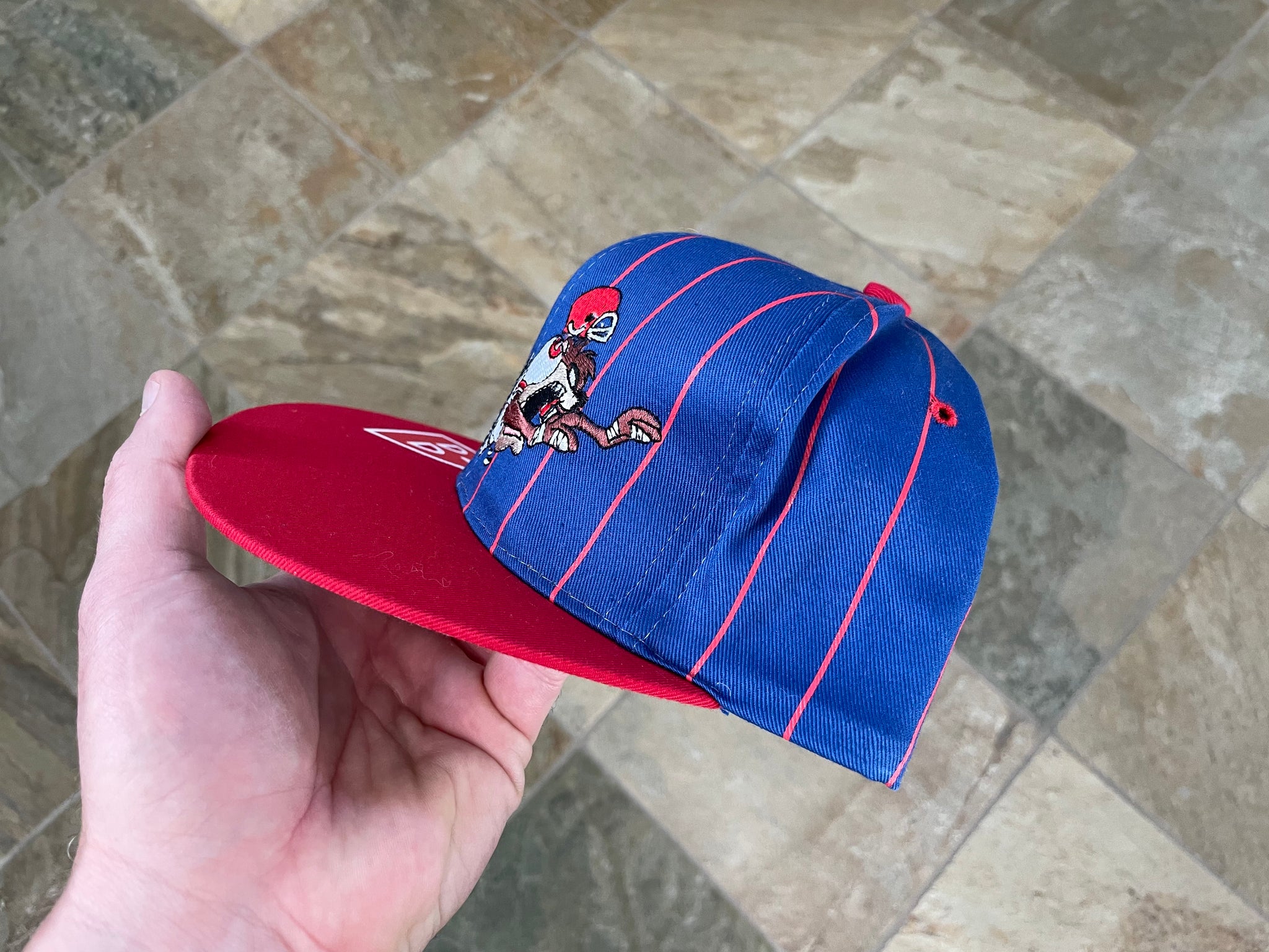 Vintage Buffalo Bills Drew Pearson Taz Snapback Youth Football Hat – Stuck  In The 90s Sports