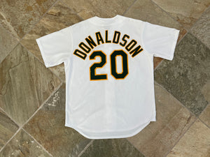 Oakland Athletics Josh Donaldson Majestic Baseball Jersey, Size Large