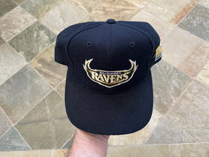 Vintage Baltimore Ravens Sports Specialties Plain Logo Snapback Football Hat