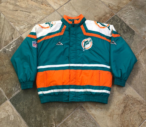 Vintage Miami Dolphins Apex One Puffer Football Jacket, Size Large