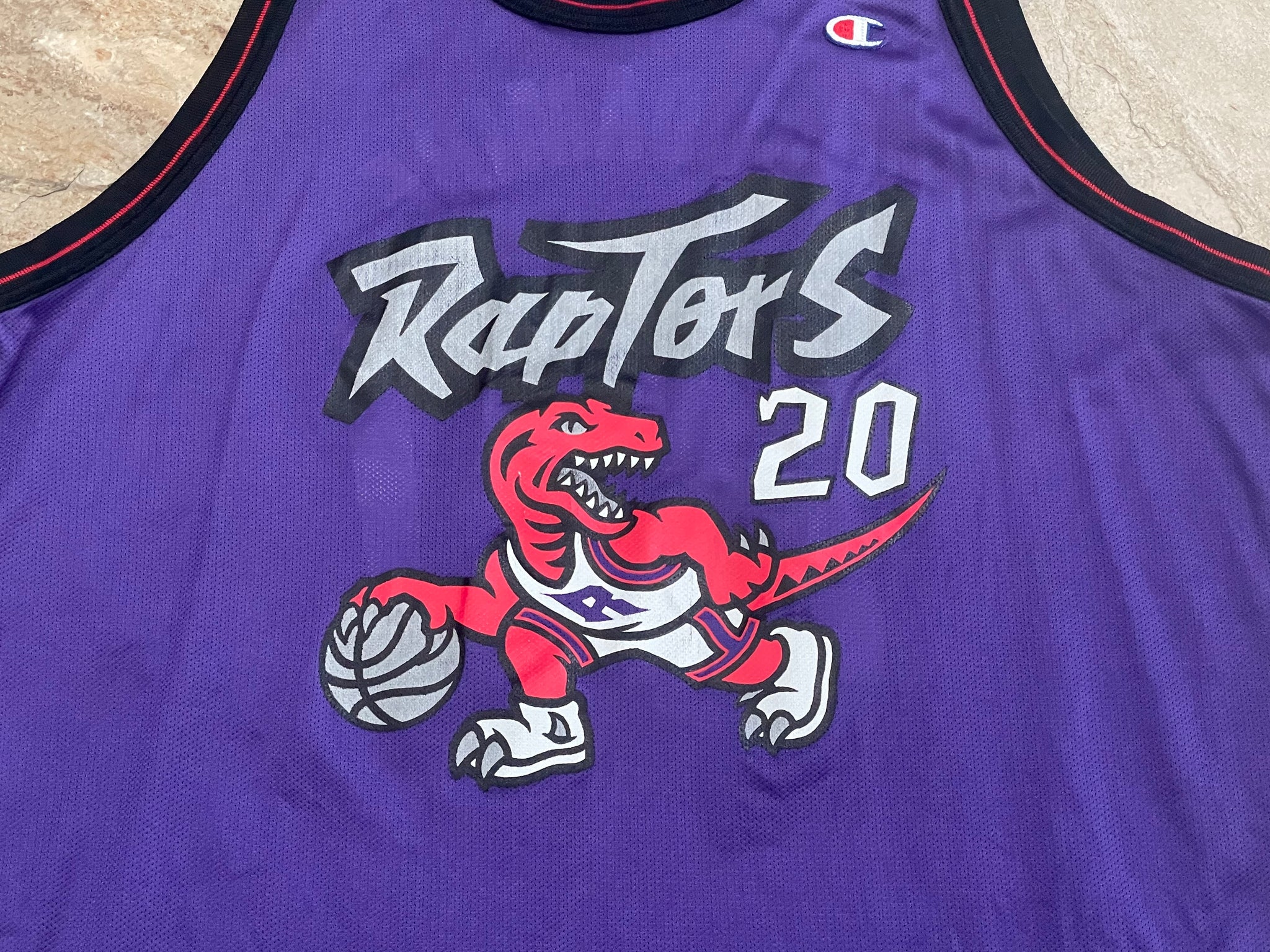 Vintage 90s Toronto Raptors Starter Basketball Jersey Size XL
