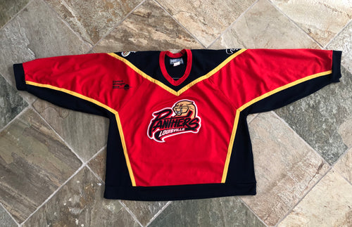 Vintage Louisville Panthers AHL Hockey Jersey, Size XL