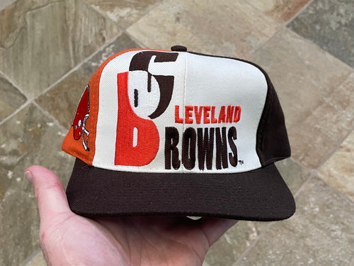Vintage Cleveland Browns AJD Snapback Football Hat