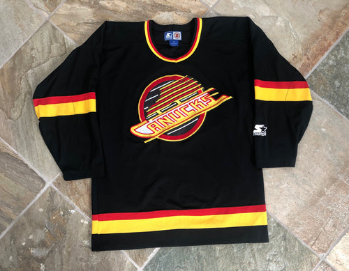 Vintage Vancouver Canucks Starter Hockey Jersey, Size Medium