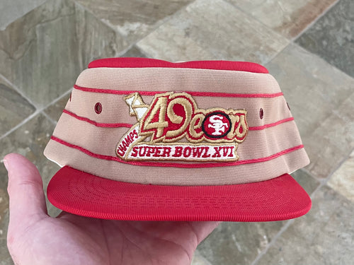 Vintage San Francisco 49ers Sports Specialties Pill Box Snapback Football Hat