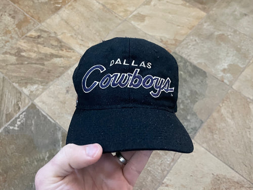 Vintage Dallas Cowboys Sports Specialties Script Snapback Football Hat