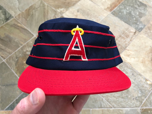 Vintage California Anaheim Angels Pill Box Snapback Baseball Hat