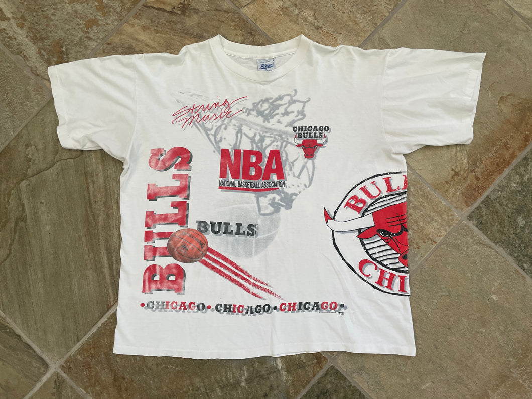90s chicago bulls salem sportswears tee shirt size small