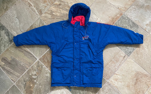 Vintage Buffalo Bills Starter Trench Parka Football Jacket, Size Large
