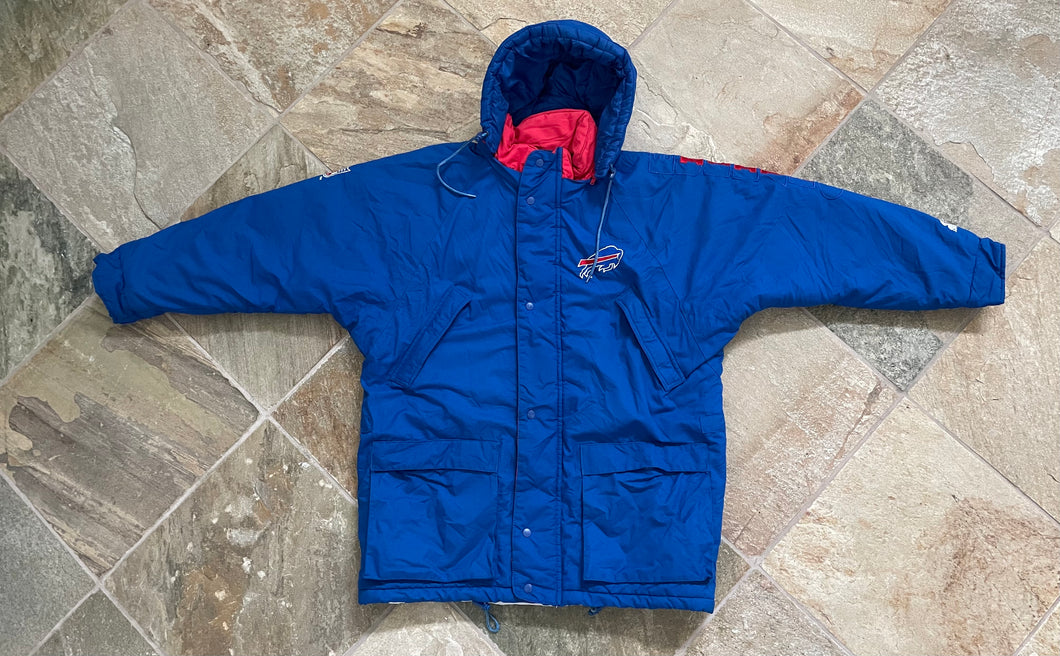 Vtg 90s Proline Apex One NFL Buffalo Bills Winter Puffer Jacket