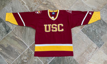 Load image into Gallery viewer, Vintage USC Trojans Starter College Hockey Jersey, Size Large