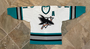 Mavin  Owen Nolan #11, San Jose Sharks CCM Throwback Jersey Size