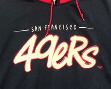 Load image into Gallery viewer, Vintage San Francisco 49ers Starter Double Hooded Football Sweatshirt, Size XL